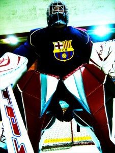 Ice Hockey at Camp Nou