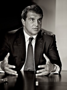 Joan Laporta B/W