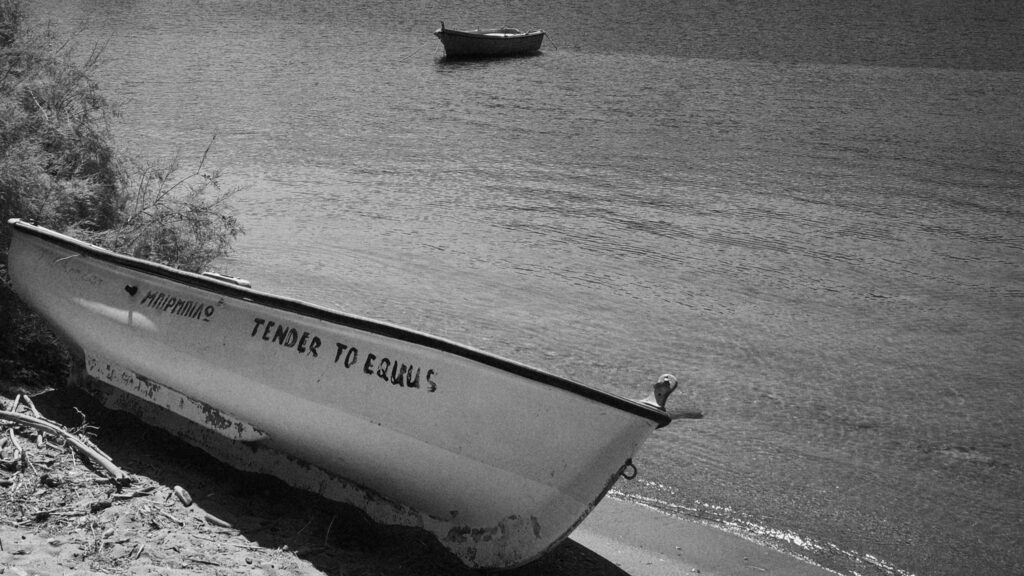 boats near Agria iron