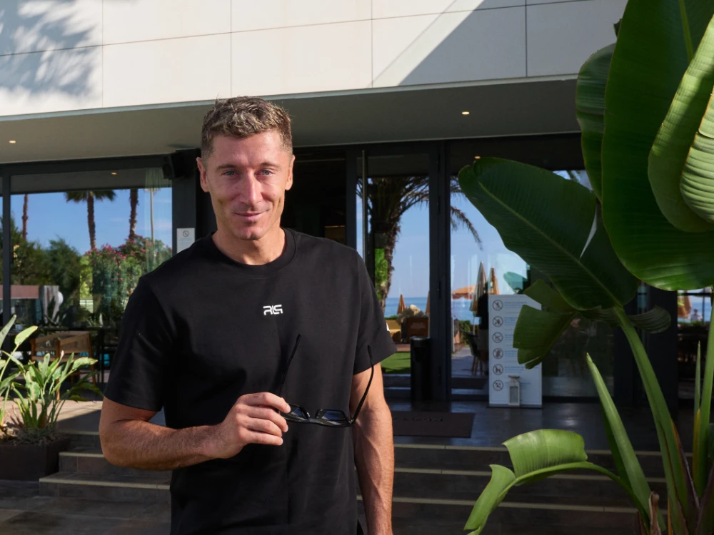 Robert Lewandowski in Gava