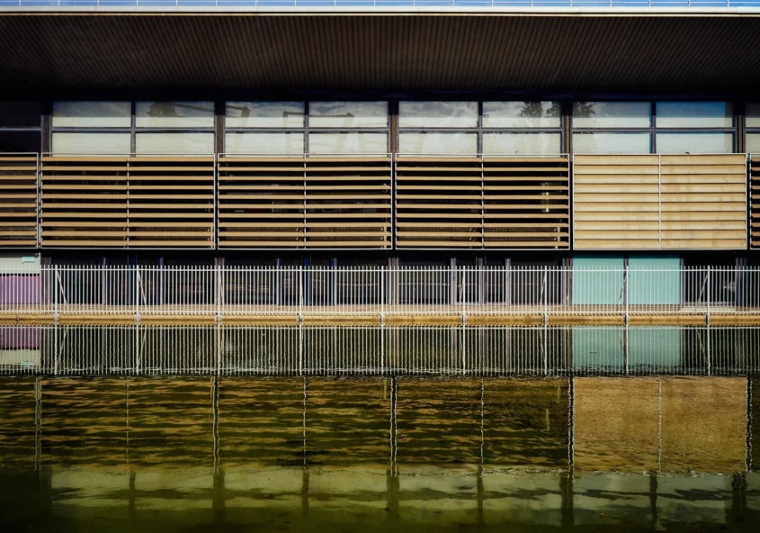 Nou Barris municipal facade