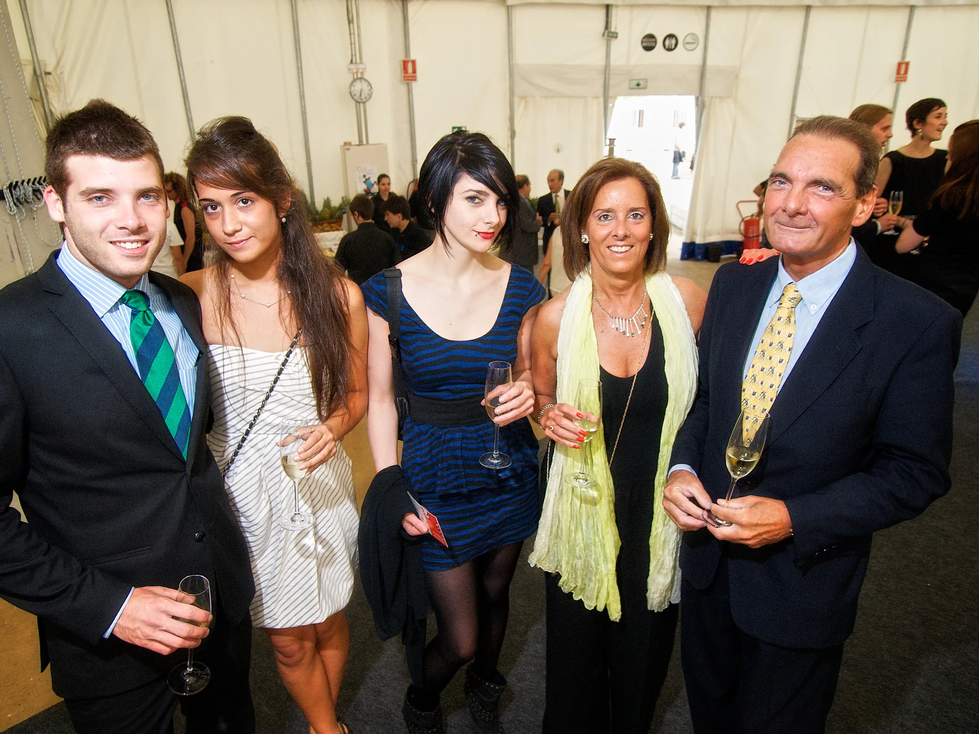 Emily & Regis Cardona Wedding – Forum Guests Friends and family gathered at Emily and Regis’ pre-wedding Forum celebration
